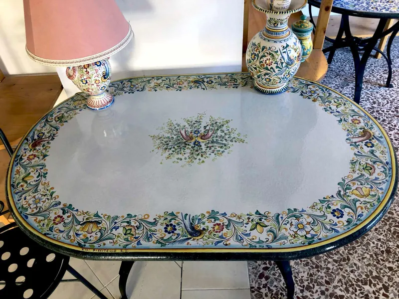 Decoro Floreale con Uccellini